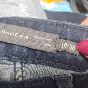 Lee Demi Curve Modern Rise Skinny Jeans - Blue